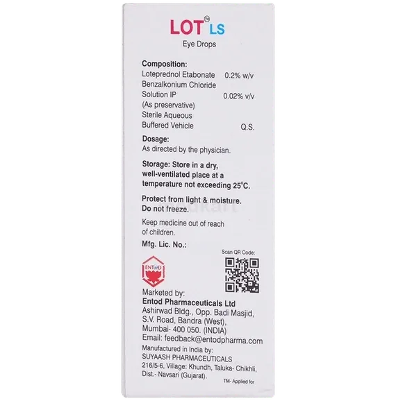 lot ls eye drops 5 ml
